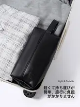 tuban 男性用洗面ポーチ【大容量・携帯便利・旅行用】（セットアップ対応）