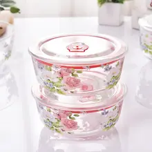 耐熱ガラス製フルーツサラダボウル【家庭用・厚手・スープ・麺用】