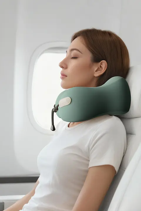 OSEAGLE 旅行用 U字型ネックピロー【快適な眠り・持ち運び便利・首サポート】