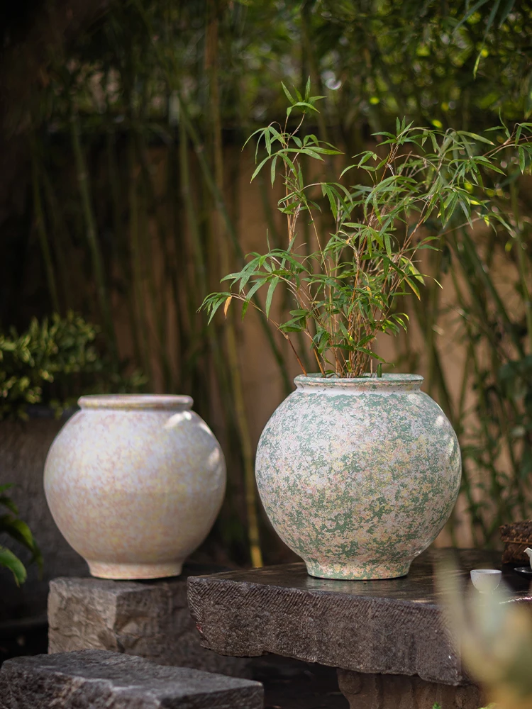 レトロ風陶器調プランター：中華風緑植インテリアの選定ガイド