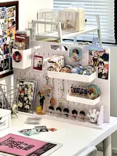 デスクトップ収納スタンド【二次元キャラクター・バッジ用・穴あけ不要】