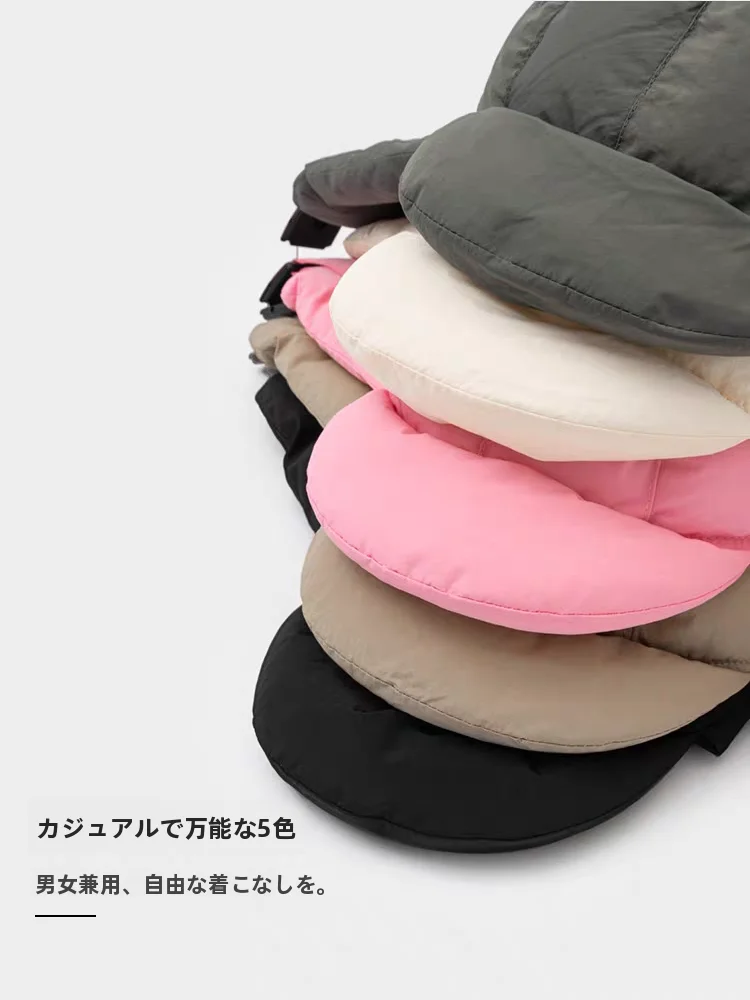 スノボ フライトキャップ：羽毛素材の冬用防寒キャップで風に強い実用性を実現