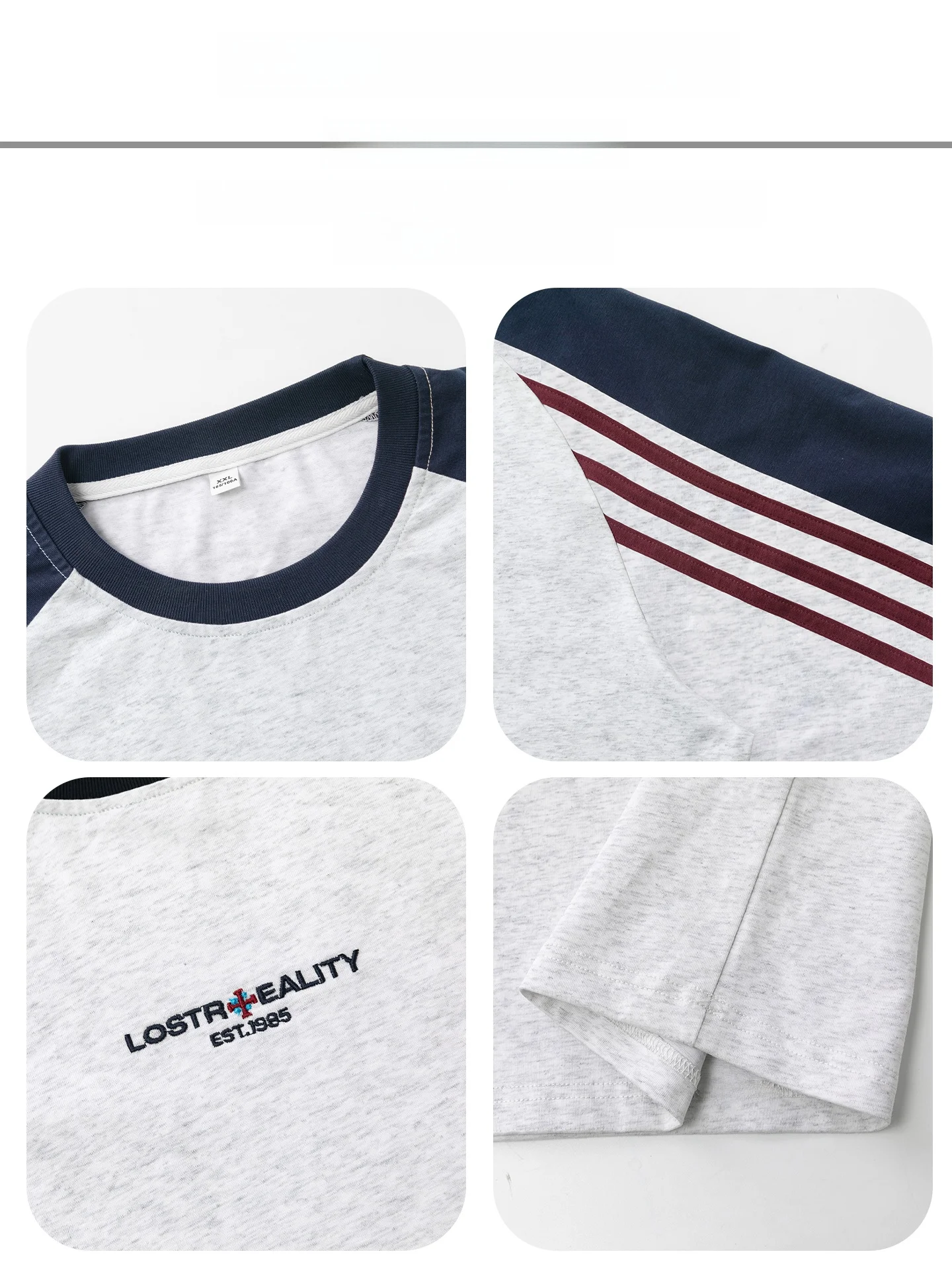 ストライプ柄 メンズTシャツはどう選ぶ？美式風の刺繍入りデザインが通勤からレジャーまで活躍する理由