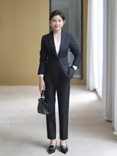 極上の柔らかさのウールスーツジャケット【ミニマリスト通勤スタイル・女性用】（セットアップ対応）