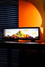 コンガ山 メタルデスクライト【充電式・雰囲気を楽しめる・特別なギフト】