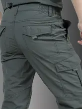 夏用薄手作業パンツ【ゆったりフィット・速乾・多ポケット・アウトドア対応】（セットアップ対応）