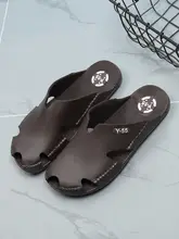 夏用 メンズ フラット型 防滑サンダル【水に強い・デザイン】