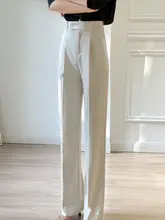 快適な通勤に最適！高ウエストストレートワイドパンツ【カジュアル・ゆったりシルエット・女性用】（セットアップ対応）