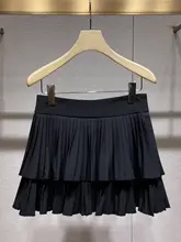 ハイウエストのプリーツケーキスカート【小柄向け・魅力的なシルエット・軽やかなデザイン】（セットアップ対応）