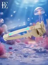 Balneaire 女性用水泳ゴーグル【海星シリーズ・防曇・高透明度・穴あけ不要】