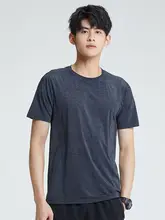 メンズ夏用 速乾バスケットボール トレーニングTシャツ【半袖・通気性・ランニング用】