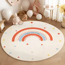 ベビーマット 円形 ハイハイマット 選び取り 1歳の誕生日 バースデーデコレーション キッズ 男の子 女の子