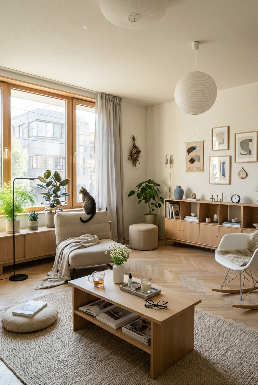 揃えるミニマリスト部屋づくりアイテム｜花瓶とマットの組み合わせで実現するシンプルな空間