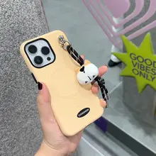 磁吸付きかわいいスマートフォンケース【iPhone対応・ストラップ付き・高級感】