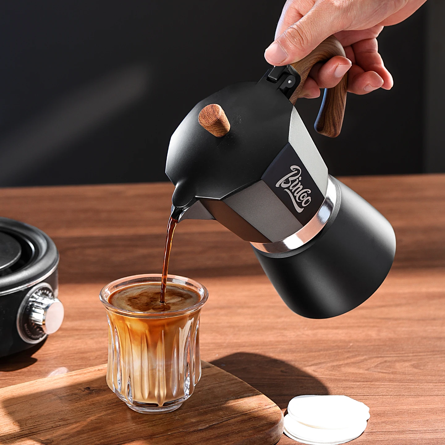 モカポット コーヒーメーカー：家庭用電熱・ハンドドリップ対応の実用性と使い方
