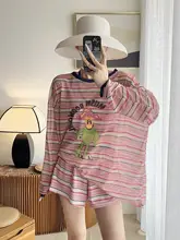 かわいいアニメデザインの女性用水着【控えめなカップ・リゾー ト・温泉向け・三点セット対応】（セットアップ対応）