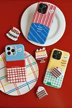 スマホケース カード収納付き 韓流 クリアケース 油絵風 アートペイント オリジナル 上品 キュート インスタ映え ペア iPhone対応 「OuliOuli」