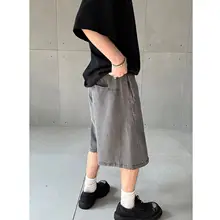 ヴィンテージ加工の重厚感あるニットショートパンツ【メンズ・夏用・ゆったりフィット】