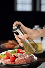 ステンレススチール製スプレーボトル【家庭用・ガラス容器・オイルスプレー】