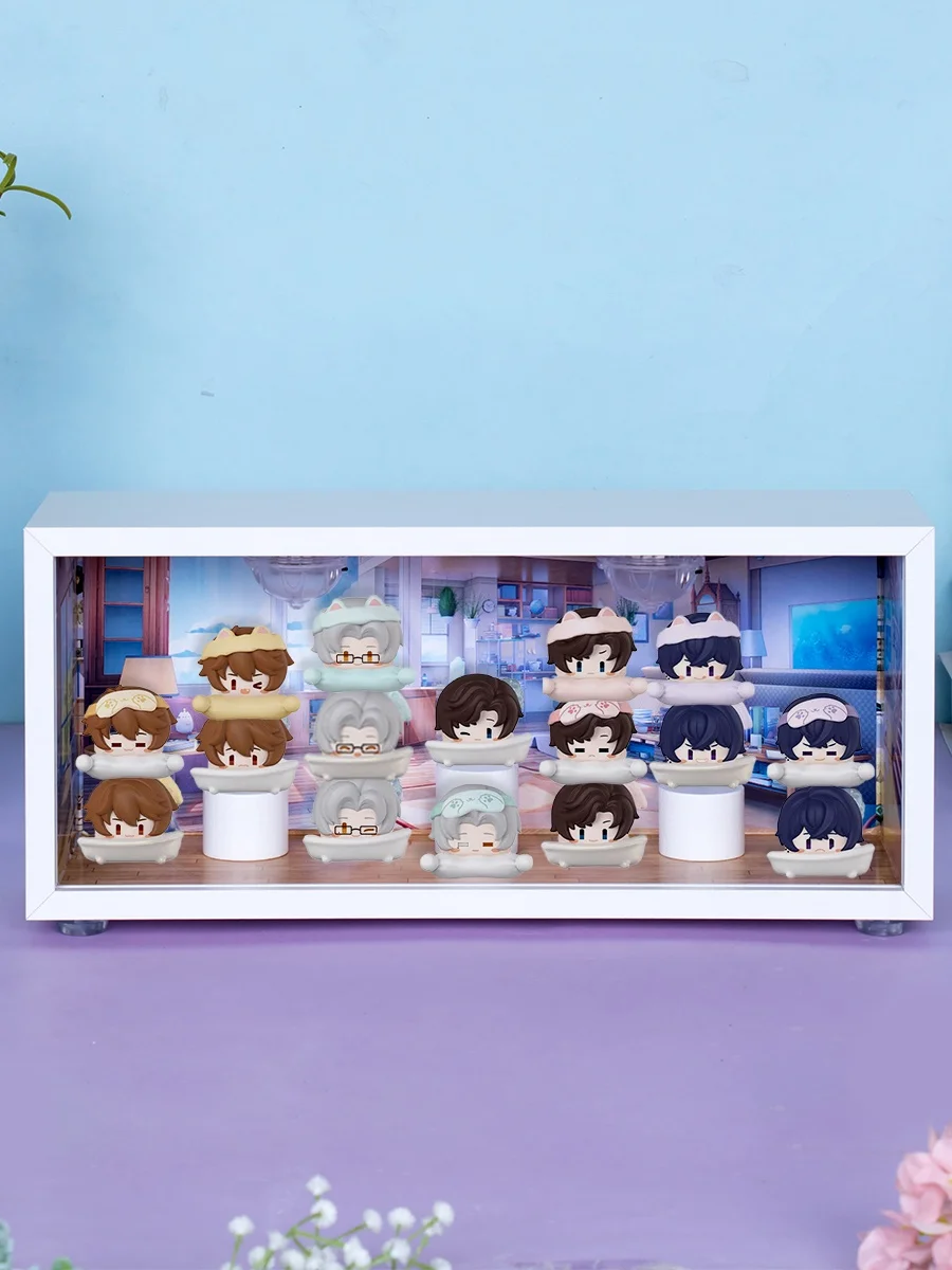 Q版叠叠乐盲盒フィギュア収納ボックス【未定事件簿・惬意时光シリーズ】：居家场景中的静态收藏解决方案