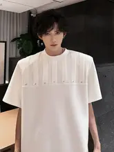 スタイリッシュな小さめ襟のTシャツ【メンズ・アメリカンスタイル・ショートスリーブ】