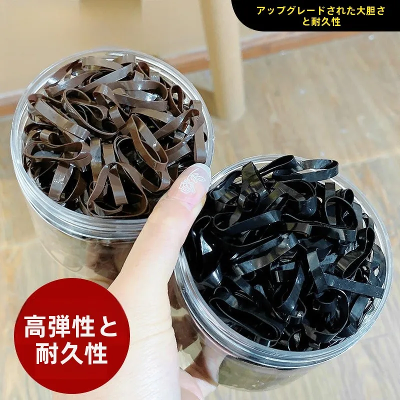 黒髪ポニーテール 垢抜けに最適な髪を傷めない太めゴムの選び方