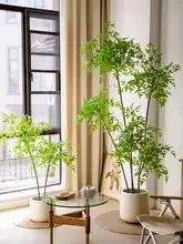 ナンテンバク サブステイナブルグリーン 大型室内装飾偽の木 植物装飾品