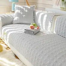 シーズン対応！ハイエンドシェニール製ソファカバー【北欧風・シンプルデザイン・座布団カバー】