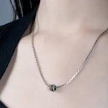 海賊船デザインのシルバーアクセサリー ペンダントネックレス【カジュアル・ロックバンドスタイル・鎖骨チェーン】