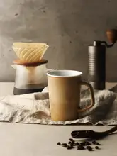 カラフルな九土陶瓷製マグカップ【コーヒー・ティー・牛乳用・家庭用・オフィス用】