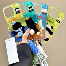 立体尻尾デザインの猫モチーフスマートフォンケース【シリコン製・衝撃吸収対応】