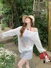 涼しさを保つ！ホワイト長袖UVカットカーディガン【フィット・デザイン性高い】（セットアップ対応）