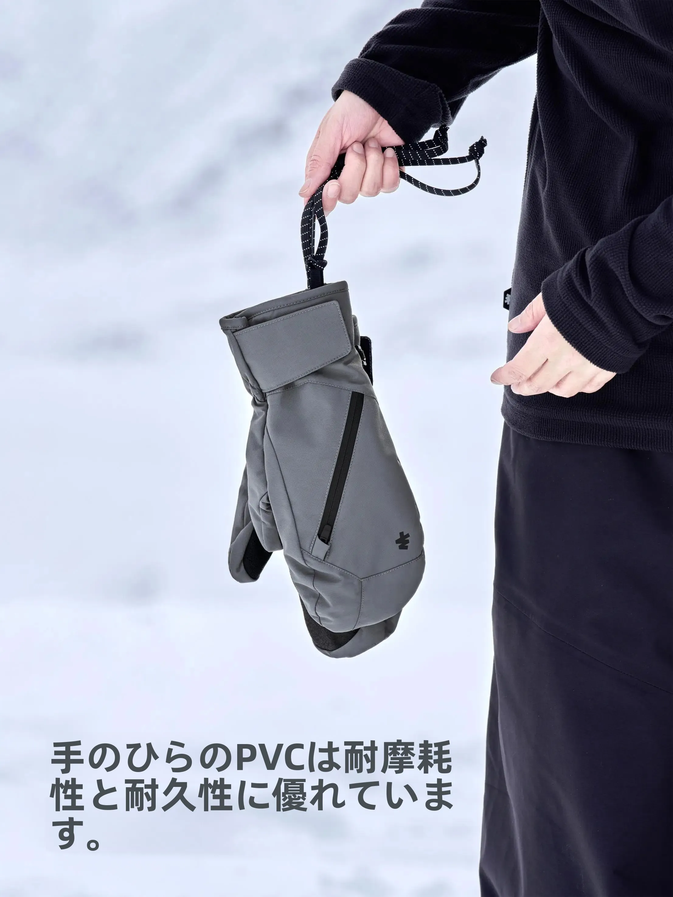 AWKA防水滑雪手套：男女通用的高性能专业级五指设计