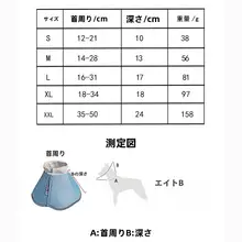 エリザベスカラー【深型・軽量・通気性・犬用・夏用・舐め防止】