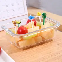 子供用プラスチックフルーツデコレーションピック【蜂とひまわり・てんとう虫デザイン】（セットアップ対応）