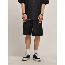 通勤にも最適な小西装ショートパンツ【夏用・レトロ・カジュアルスタイル】（セットアップ対応）