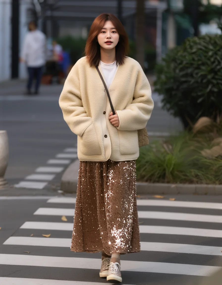 春コーデの基本を徹底解説！色のバランスとレイヤードスタイルの秘密