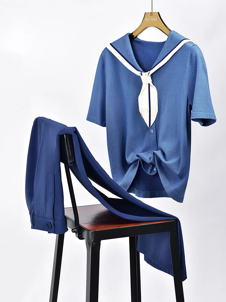 高校生の夏服に迷うなら、この「学院風の涼しげなセットアップ」が今こそおすすめ？