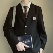 DK制服外套【日系カジュアル・三粒ボタン・男性用】