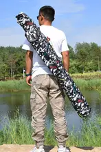 釣具収納バッグ 釣り傘ケース ロッドケース 一体型 防水 軽量 コンパクト 竿ケース「Tab」