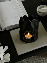 陶製アロマディフューザー【エッセンシャルオイル用・クリスタル加熱・キャンドルスタンド】