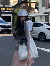 ニュースボーイ帽 レディース デニム 水玉 ブラック ヴィンテージ 着回し インスタ映え 小顔見え ブリティッシュ 夏