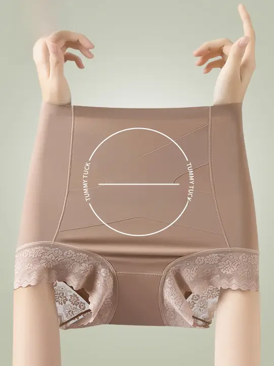 お腹を引き締める高腰パンティ【極上の柔らかさ・透け防止機能】