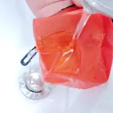 軽量防水収納ポーチ【携帯に便利なミニサイズ・多機能・洗面用】