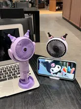 USB充電式携帯用スプレーファン【学生向け・デスク使用可】
