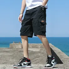 作業用ショートパンツ【夏用・ゆったり・大口ポケット・耐摩耗性】