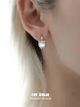 1STXULIE 猫耳デザインピアス【オリジナル・高級感・サークル型・甘可愛い】