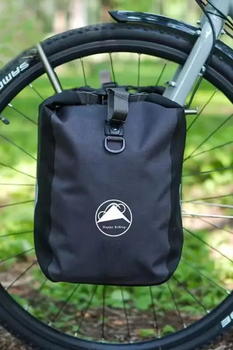 防水自転車用サドルバッグ【15L・クイックリリース・耐摩耗性・長距離旅行用】