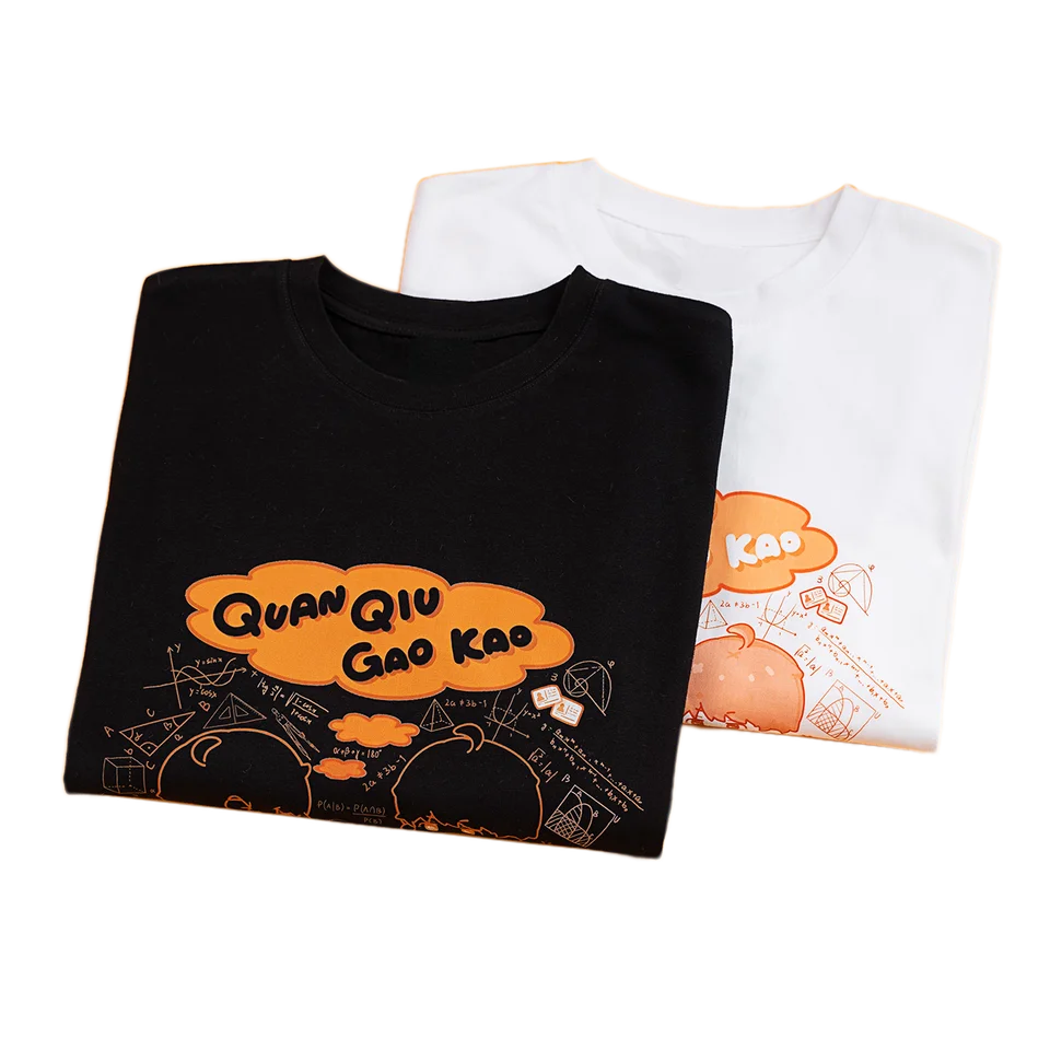 Tシャツ ユニセックス 半袖 デフォルメ 横顔 漫画 コミック プリント 着回し カジュアル