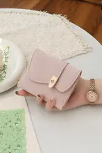 可愛らしいデザインの折りたたみ財布【女性用・短款・ナチュラルスタイル】